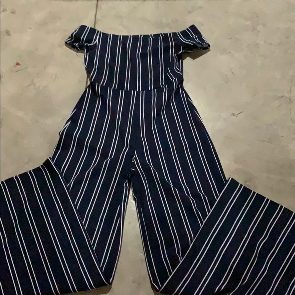 Off the Shoulder Jumpsuit